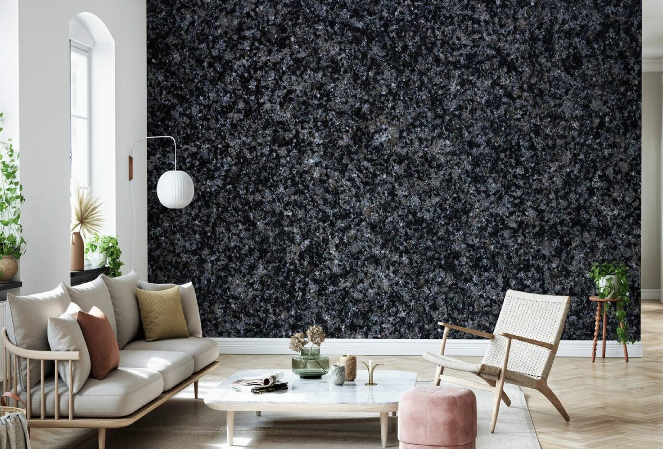 INSPIRATION: Living / Interior Walls / Granite / Blue Granite / Tania Dark Sky